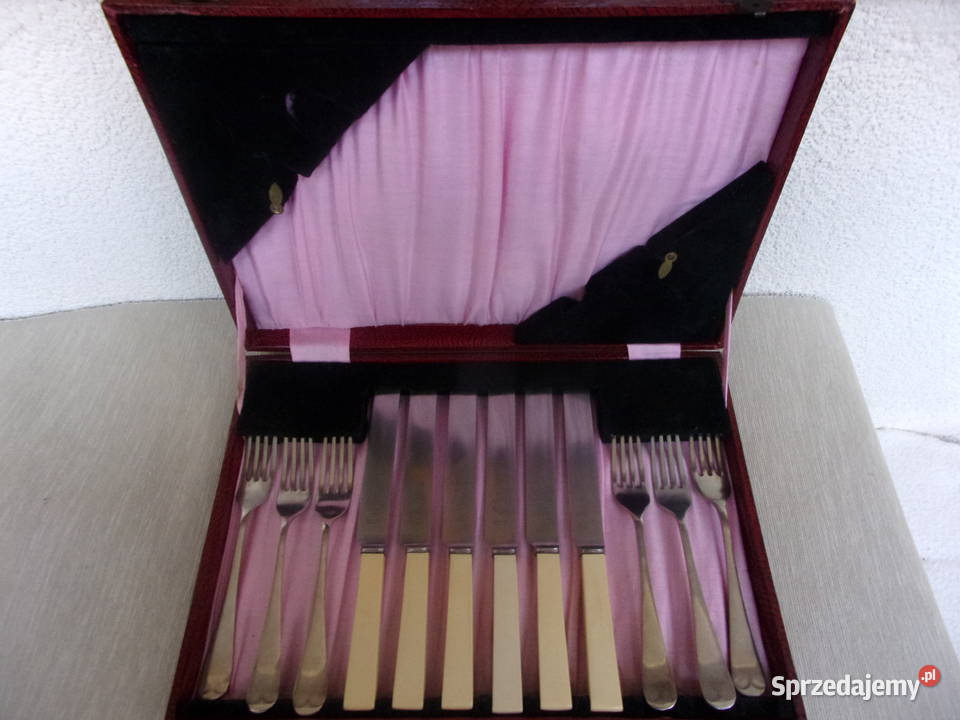 Zabytkoweh sztudzce Sheffield Made in England z Warszawa