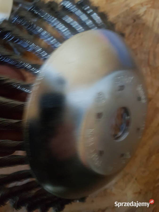 SZCZOTKA DRUCIANA DO KOSY 200 mm TARCZA twarda wielkopolskie