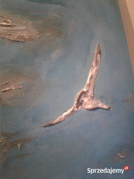 Płaskorzeźba malowana z gipsu Kraków