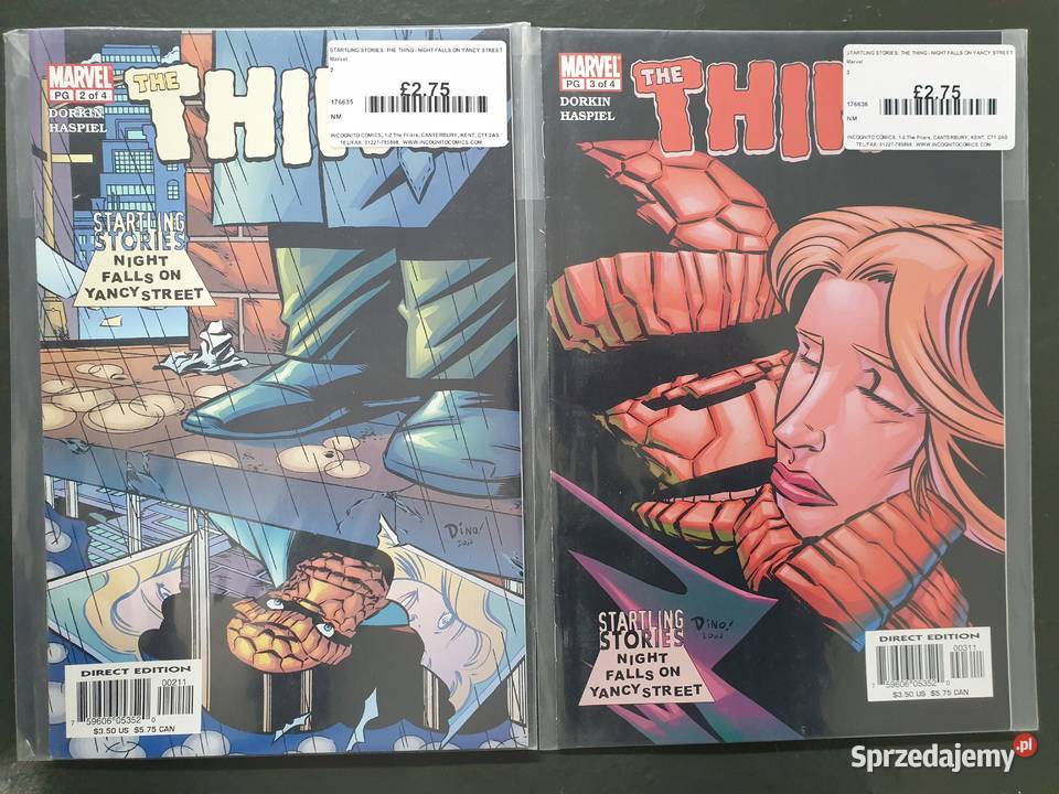 The Thing 6 oryginalnych komiksów Marvel USA Komiksy pomorskie Gdynia sprzedam