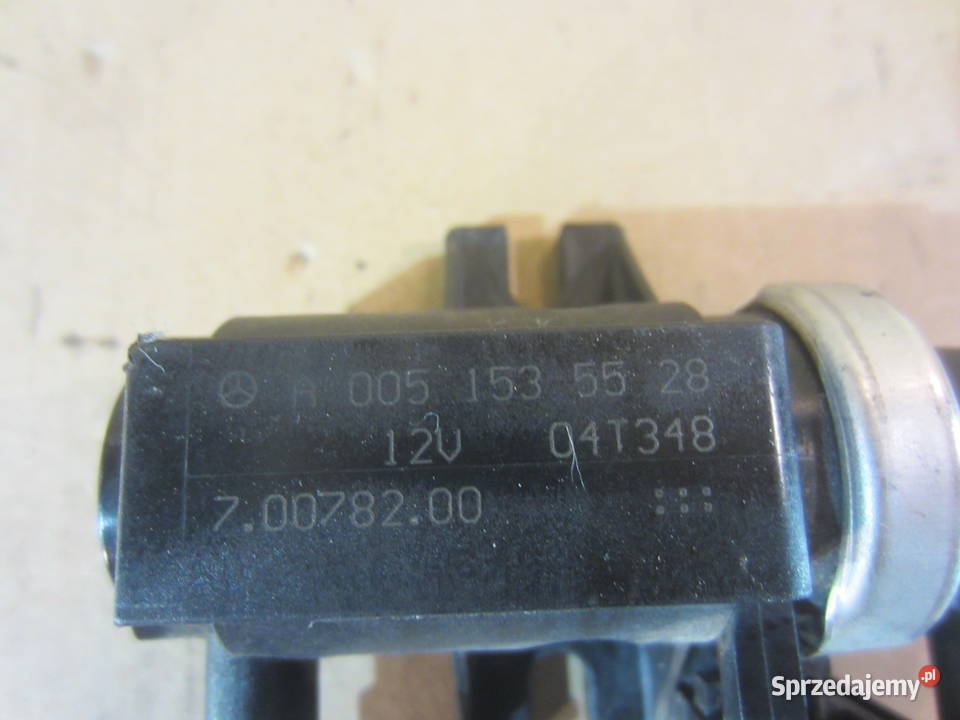 Zawór turbiny A0051535528 mercedes a klasa w169 Szczecin