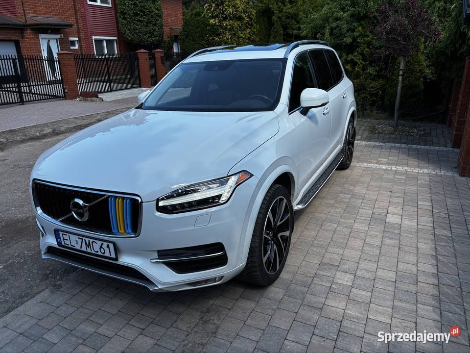 Volvo XC90 2019 T6 Momentum 21 Harman Kardon relingi dachowe Łódź