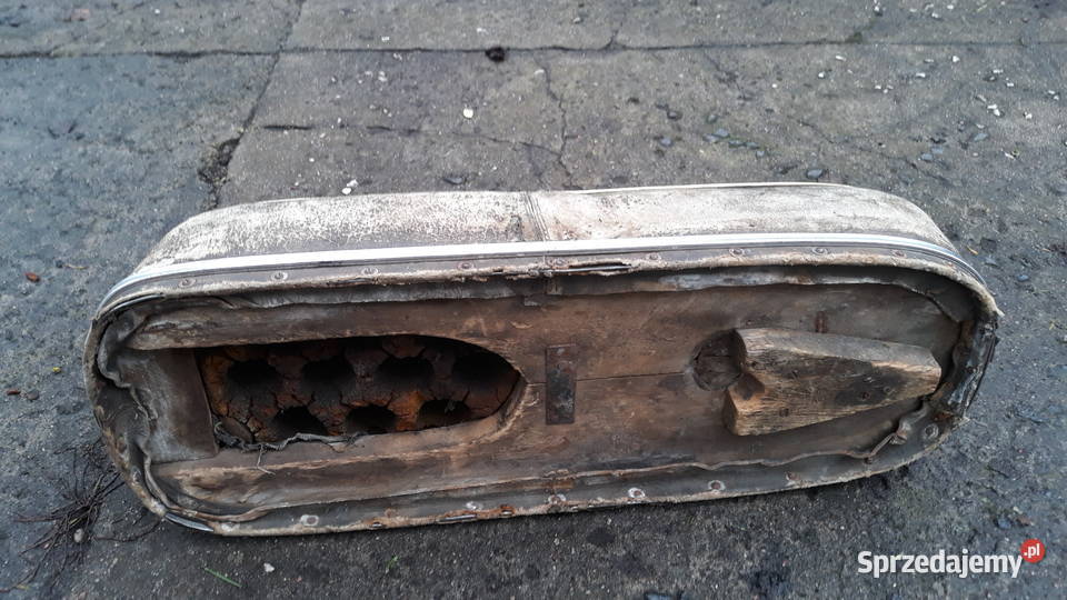 Siedzeniedrewno podstawa skóraRyś Żak Simson WSK Gorzów Wielkopolski