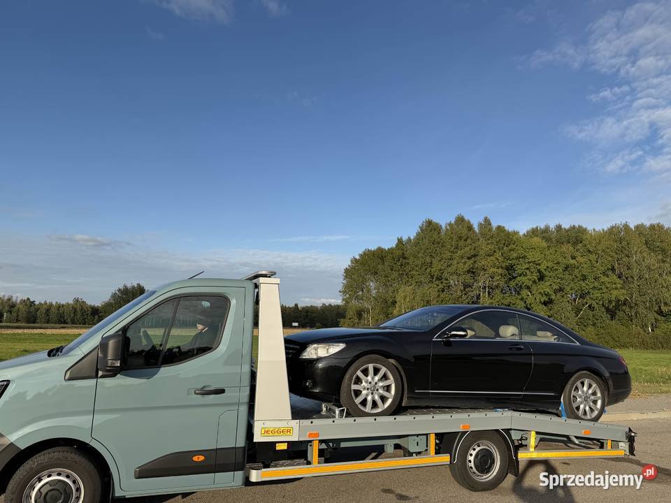 Pomoc drogowa transport autolaweta Myszyniec Stary
