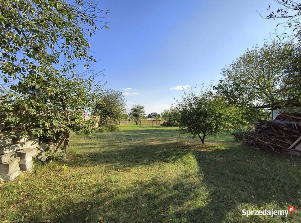 Dom z dużą działką Tomaszowska Łaszczów eternit sprzedam