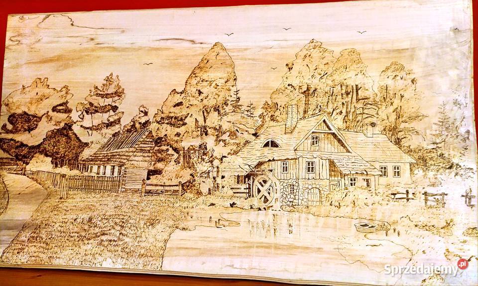 Obraz na drzewie Stary Młyn podkarpackie Błażowa