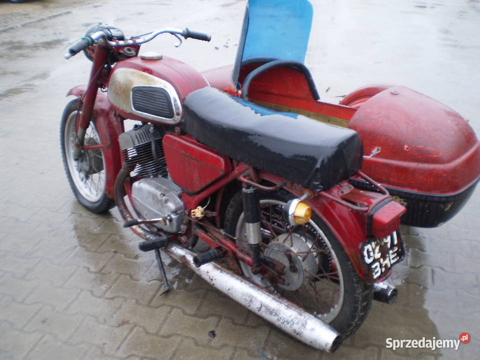 Jawa 634 350 z koszem i z dkumentami Poznań