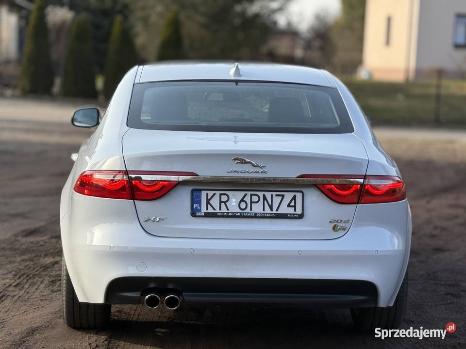 Biały Jaguar XF 2016 wyjątkowy egzemplarz 2000cm3 Rybnik