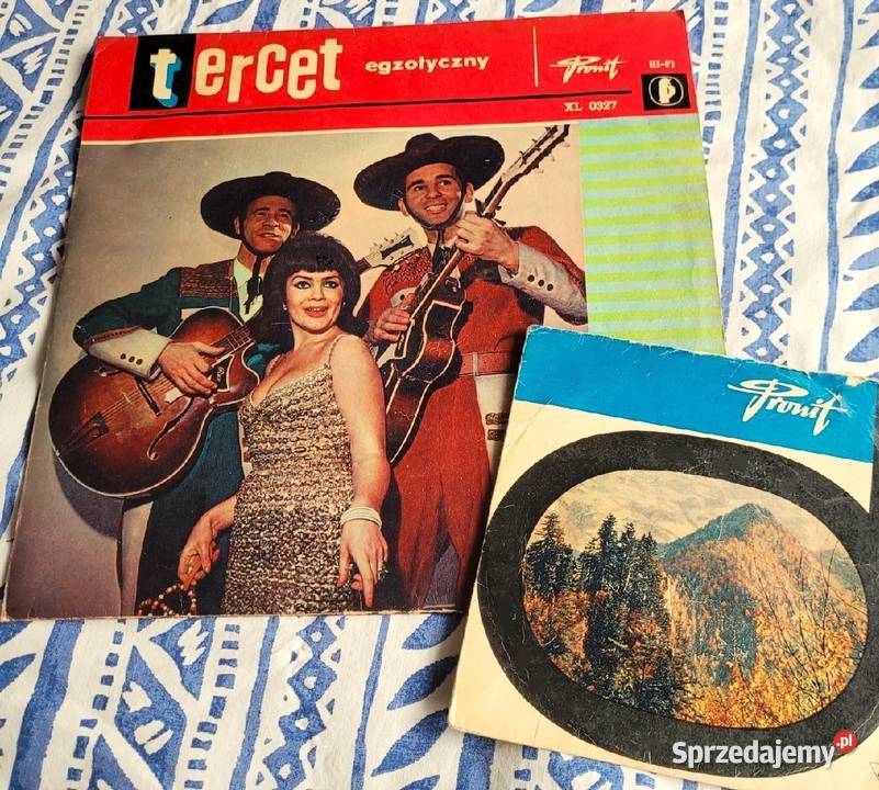 Tercet Egzotyczny wydanie z roku 1966 singiel płyta winylowa Płyty i kasety Chełmno