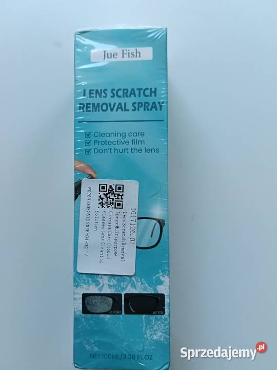 Jue Fish spray do usuwania rys z okularów 100 ml Białystok sprzedam