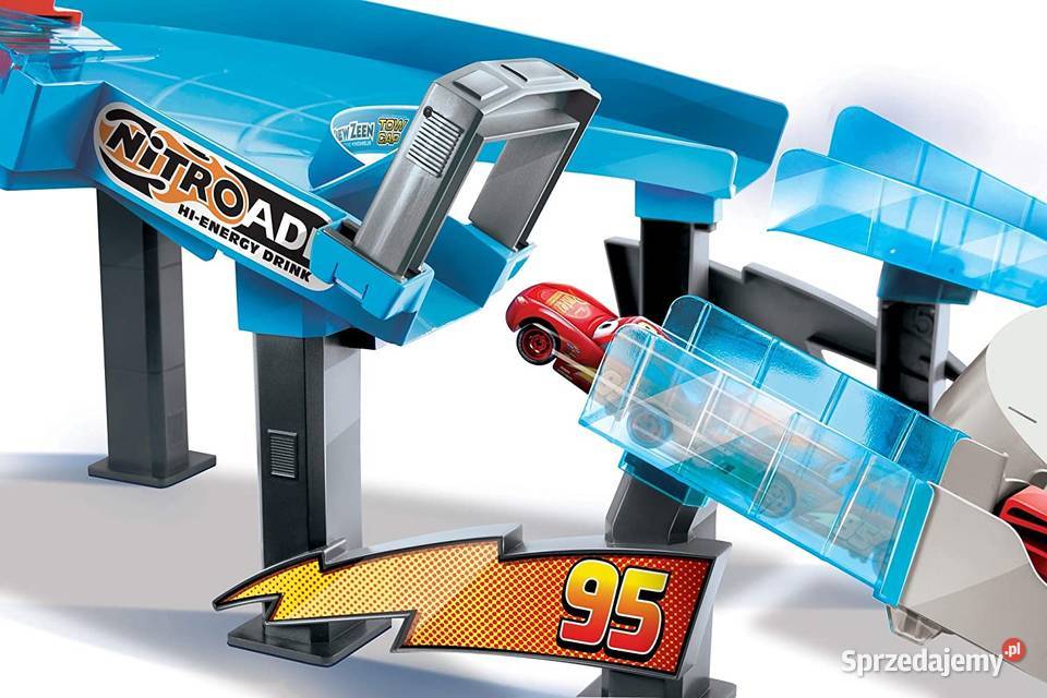 Tor Skok i Drift Auta Cars Zygzak McQueen DISNEY małopolskie sprzedam