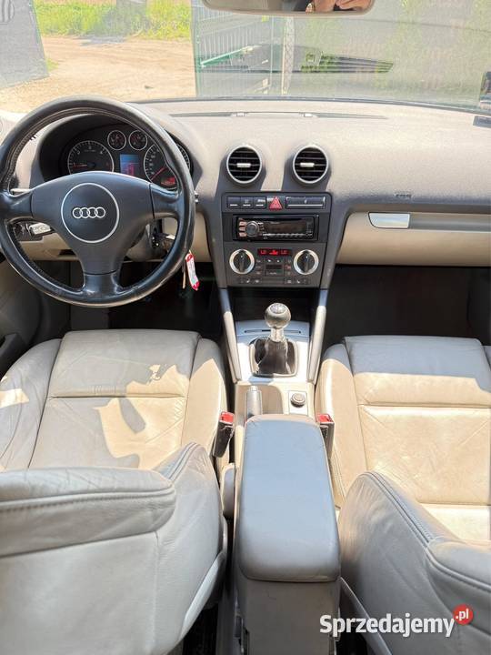 Audi A3 8P 2004r 20TDi BKD 140 SLine Super stan Śrem