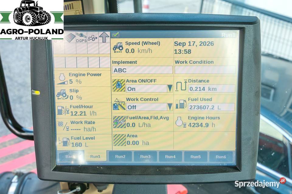 CASE QUADTRAC 620 2020 4232 H NOWY SILNIK GPS Case dolnośląskie Kudowa-Zdrój sprzedam