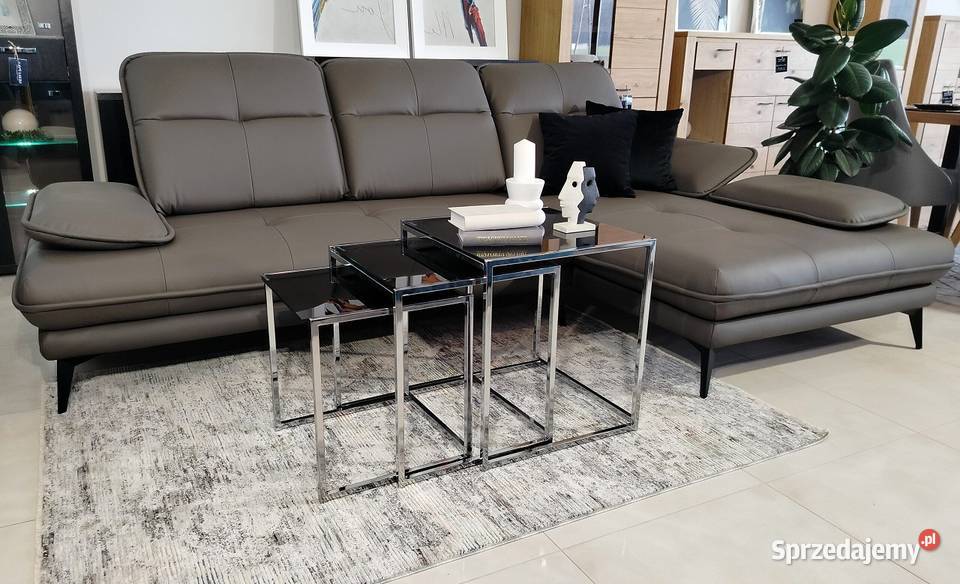 Nowy Narożnik COMO 190x295 SKÓRA NATURALNA Olesno