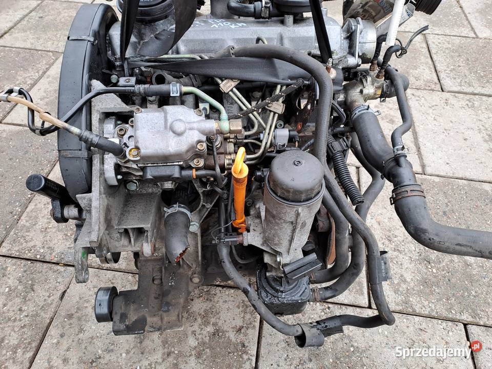 Audi A3 8L 19 TDi 110 silnik kompletny kod ASV Jastrzębie-Zdrój