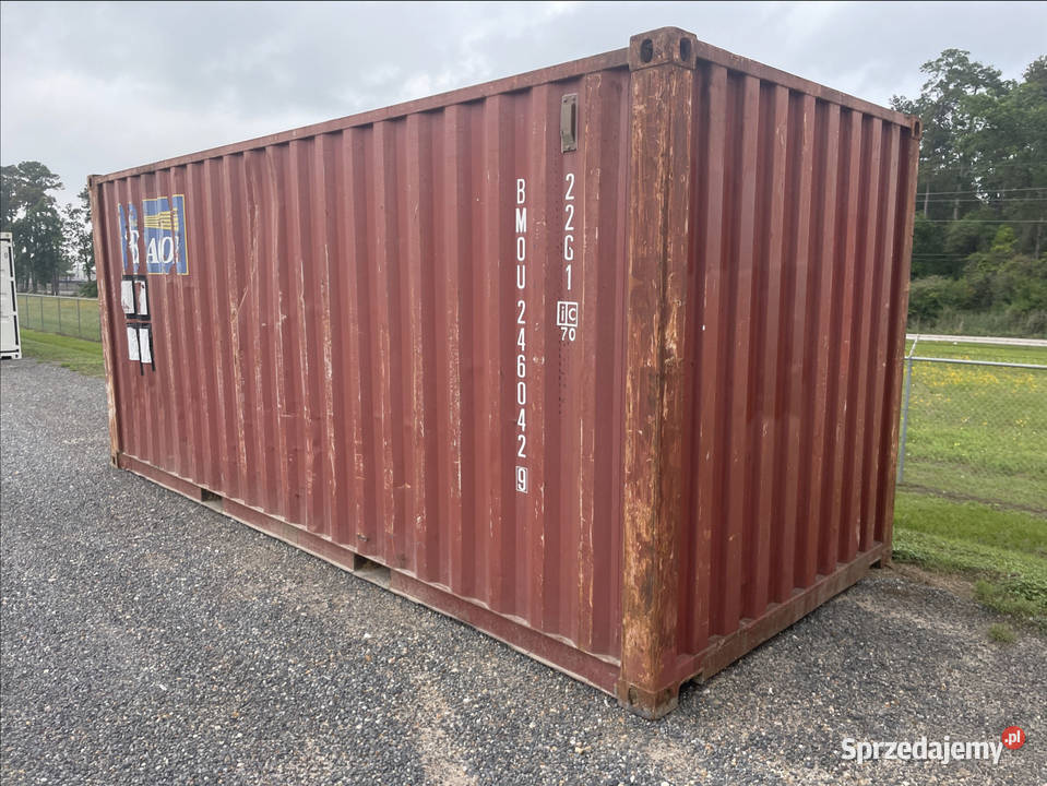 Kontener morski magazynowy 20DV 6 metrowy Kolbuszowa