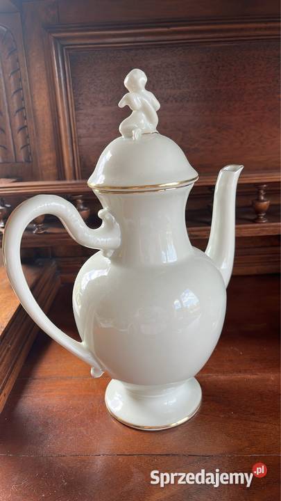 Dzbanek do kawy Z aniołkiem zamiast uchwytu pomorskie Gdańsk