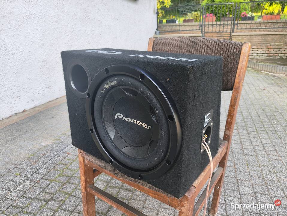 Skrzynia bassowa basowa tuba subwoofer Pioneer