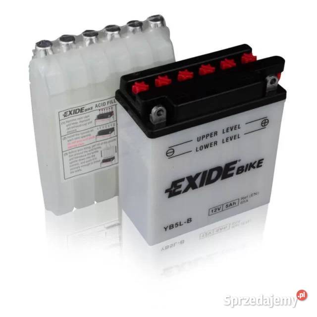 Akumulator motocyklowy EXIDE EB5LB YB5LB 12V 5Ah mazowieckie Radom