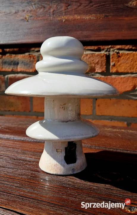 Stary Izolator Porcelanowy Grzybek 1962 PRL Świecie