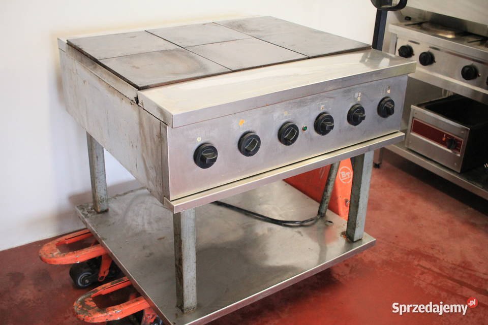 Profesjonalna kuchnia elektryczna 6 płytowa Pszczyna