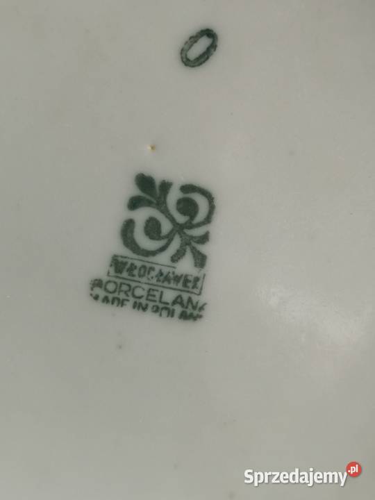 Sosjerka Włocławek porcelanowa vintage Porcelana i szkło Toruń