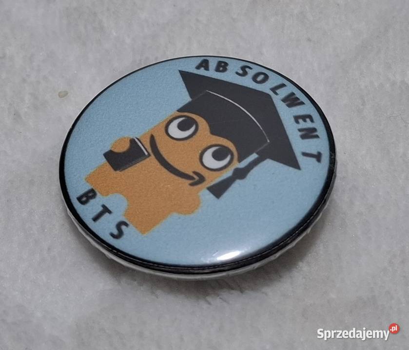 Przypinka Amazon Peccy Absolwent BTS 32 Czeladź