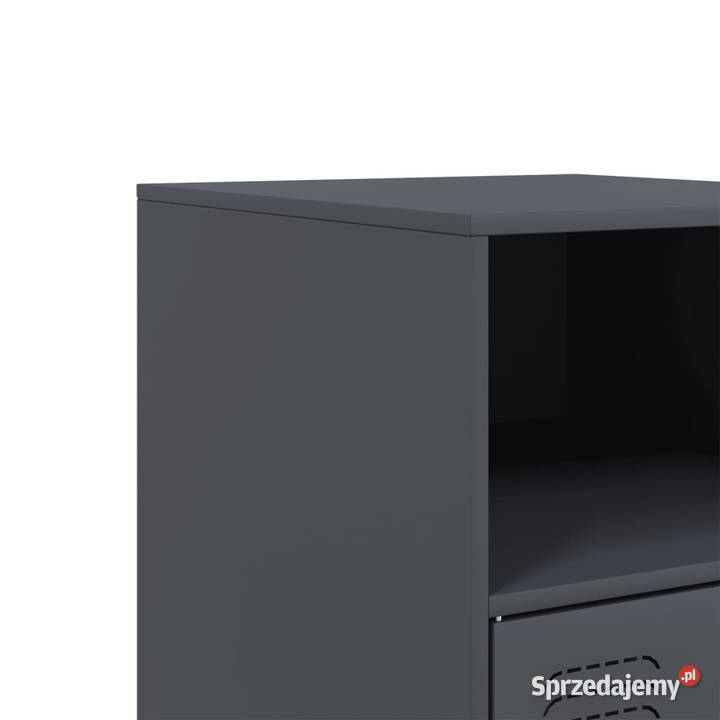 Szafka nocna antracytowa 345x39x62 stal WM841767 Warszawa sprzedam