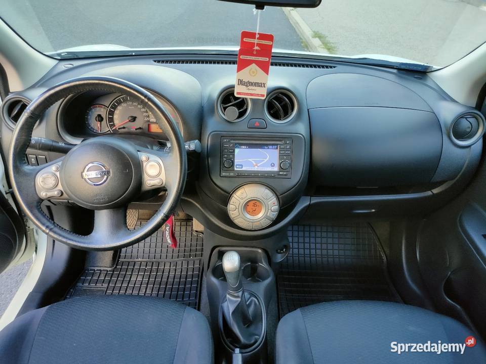 Okazja Nissan Micra K13 12 DIGS 98 2011r poduszka powietrzna Katowice