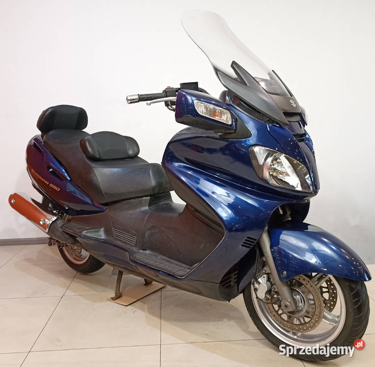 Suzuki AN 650 Burgman 2006 niski przebieg ABS Motocykle, skutery, quady Ostrołęka sprzedam