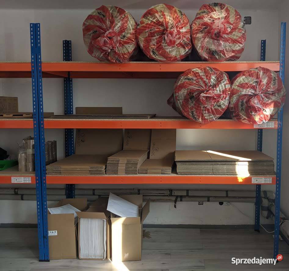 BEZPIECZNE Regały Magazynowe Mocne Trwałe WYSOKA Kraków