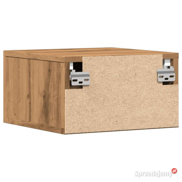 Wisząca szafka nocna dąb artisan 35x35x20 mazowieckie Warszawa