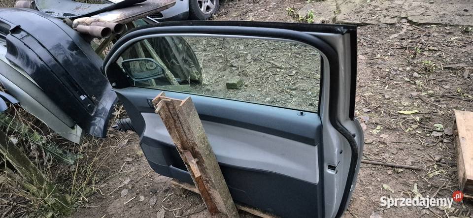 Drzwi prawe Vw Polo 9N LA7W Drzwi Słupsk