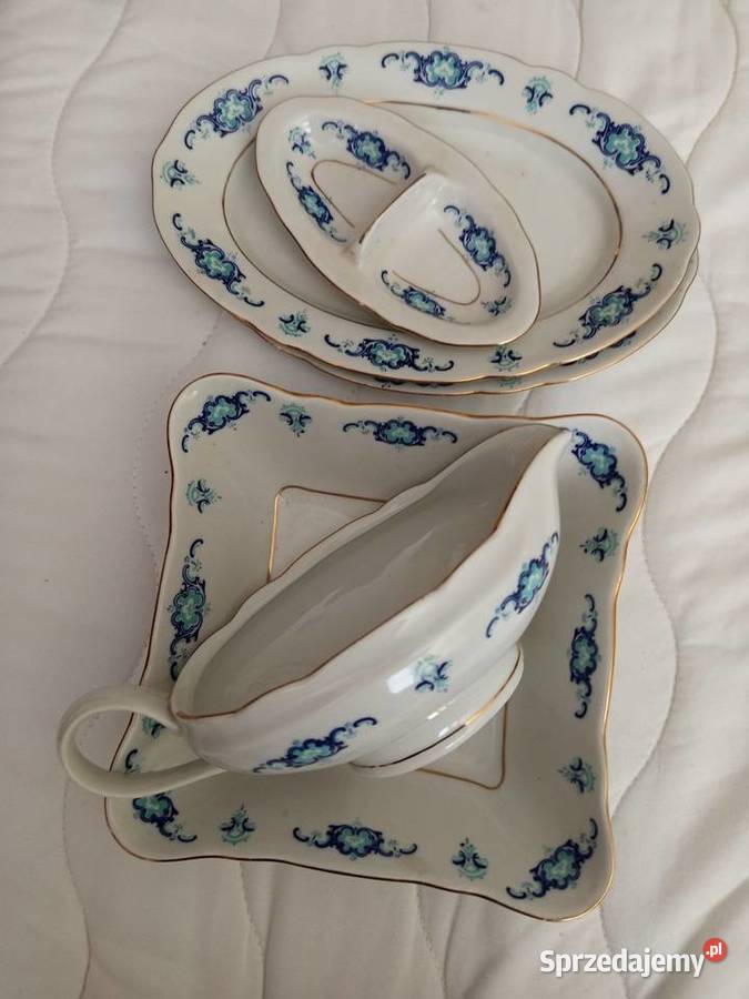 serwis obiadowy Ćmielów lata 50te