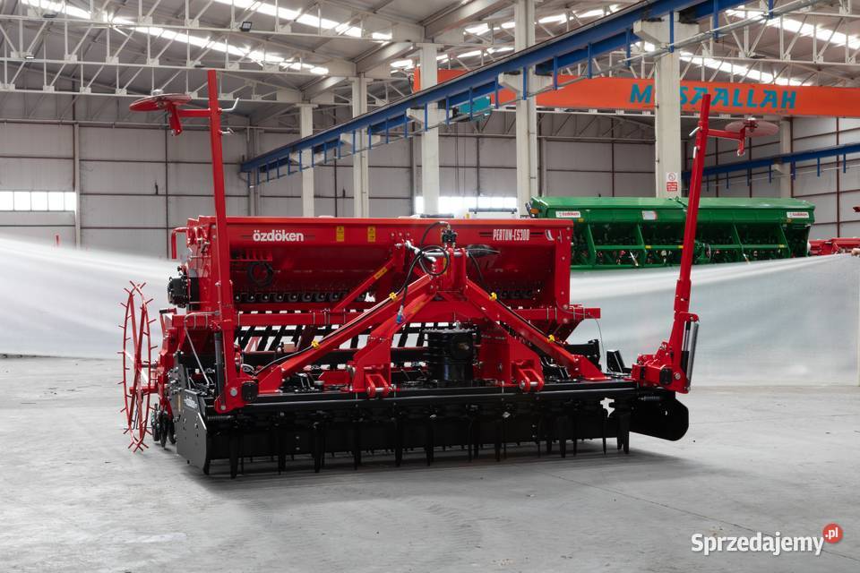 OZDOKEN CS 300 siewnik nadbudowany brona aktywna