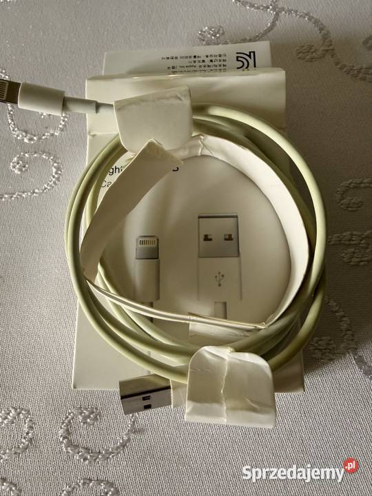 Apple Lightning USB 1m Oryginalny Kabel iPhone Czerwionka-Leszczyny