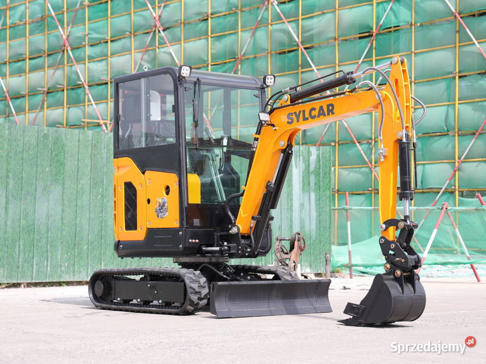 Minikoparka Sylcar 25t Klimatyzacja rozsuwana Rok produkcji 2025 Koparki Radom sprzedam