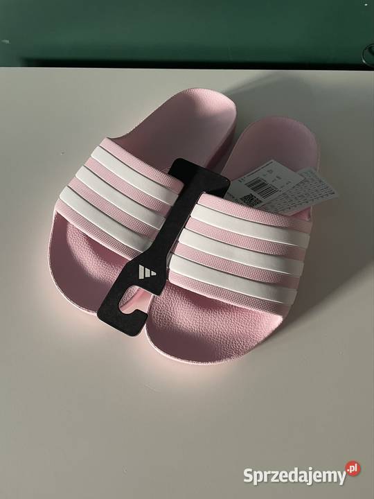 Klapki damskie 37 różowe Adidas Adilette aqua Obuwie Toruń