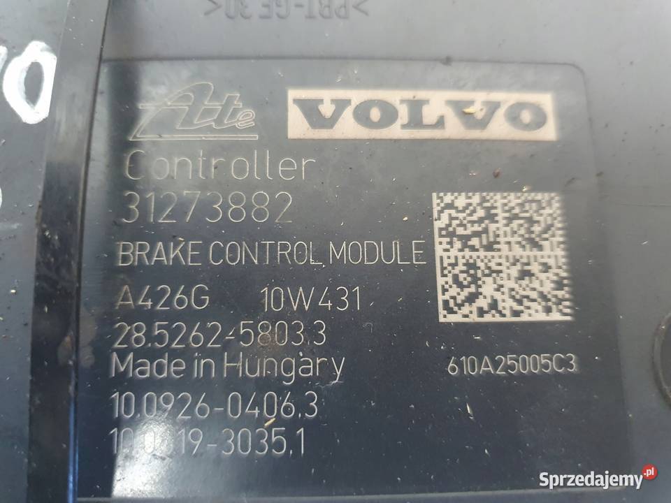 Volvo V60 S60 II POMPA ABS hamulcowa Sterownik lubelskie Janów