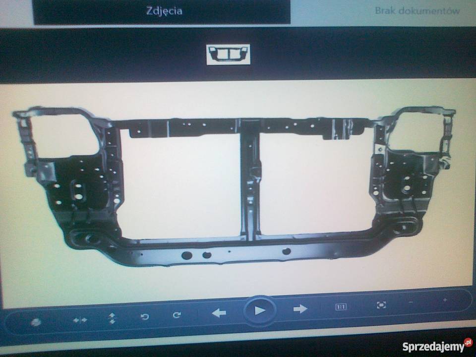 PAS PRZEDNI ŚCIANA HYUNDAI ACCENT SDNHB 01011203 Części samochodowe