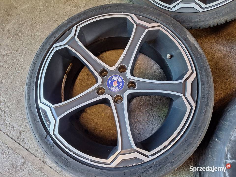 Alufelgi 5x110 18 ET38 SAAB 93 95 OPEL Alfa Choceń sprzedam