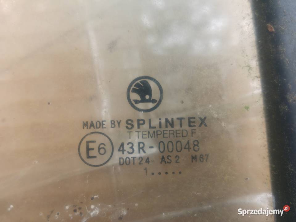 6Y6845209A 6Y6845210A Skoda Fabia Szyba Karoseria Dębno