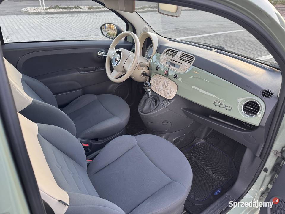 Fiat 500 12 Benzyna MIĘTOWY SALON Lublin 9 900