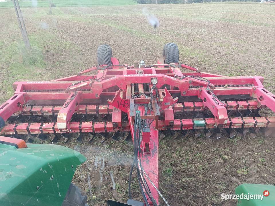 Brona talerzowa HEVA Disc Roller FALISTE TALERZE nieuszkodzony Suwałki sprzedam