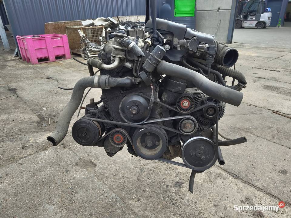 BMW 3 E46 SILNIK M43B19 19 118 KOMPLETNY ZE osobowe Rawa Mazowiecka