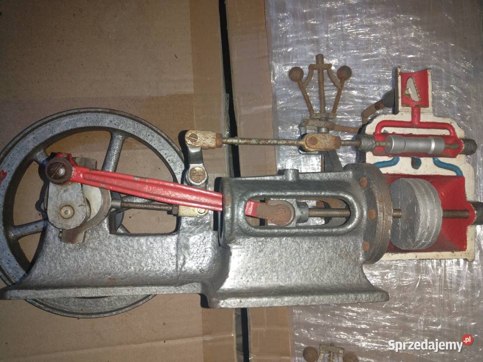 model szkolny przekrój silnik parowy kpl z PRL Bielsko-Biała