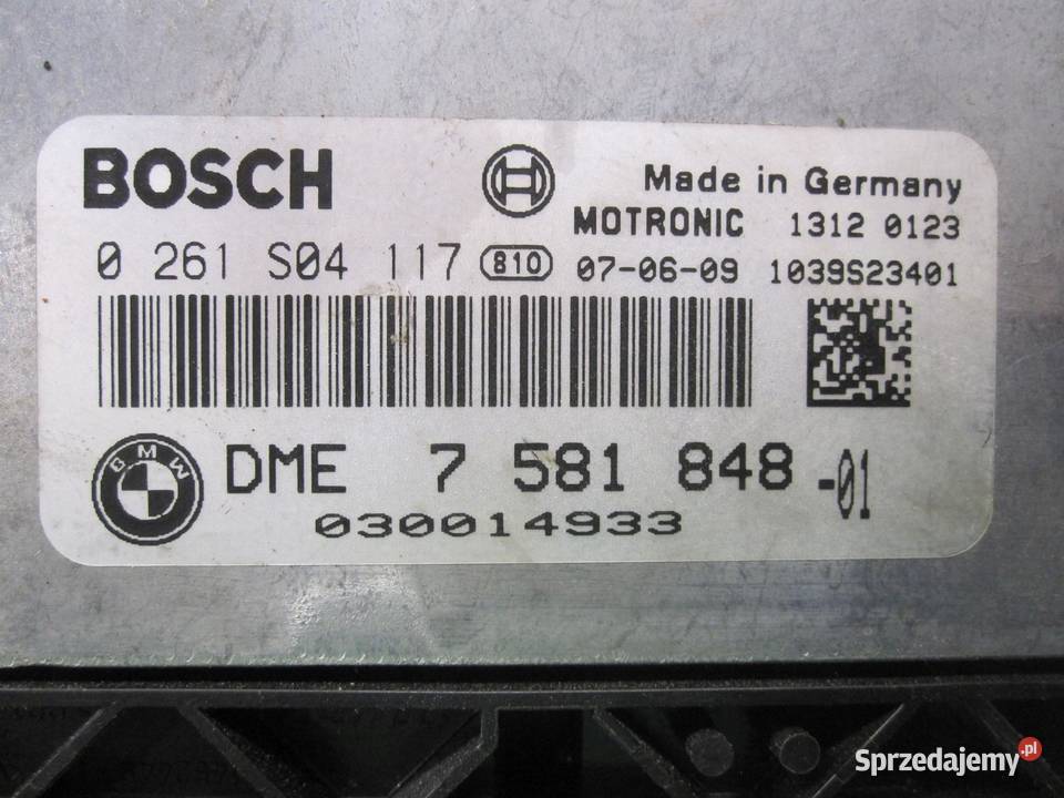 BMW E81 E87 LIFT 16 B komputer sterownik silnika osobowe