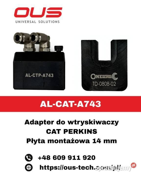 ALCATA743 Adapter do wtryskiwaczy CAT PERKINS Warszawa