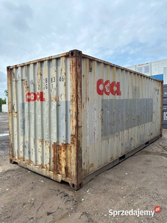 Używane kontenery 20DV pomorskie Tuchom