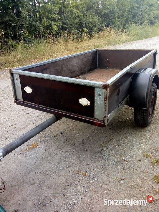 Przyczepka lekka 750 zarejestrowana Pobiedziska